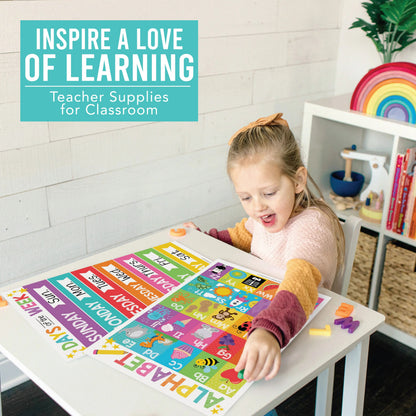 🏫BACK-TO-SCHOOL SALE: COLORFUL EDUCATIONAL POSTERS — SET OF 15!🏫