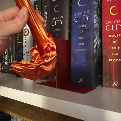 🐉Fly-By Fire Breathing Dragon Bookshelf Decor