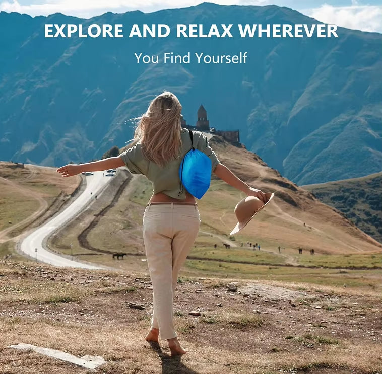 🌴 Relax Anywhere with Your Portable Inflatable Lounger