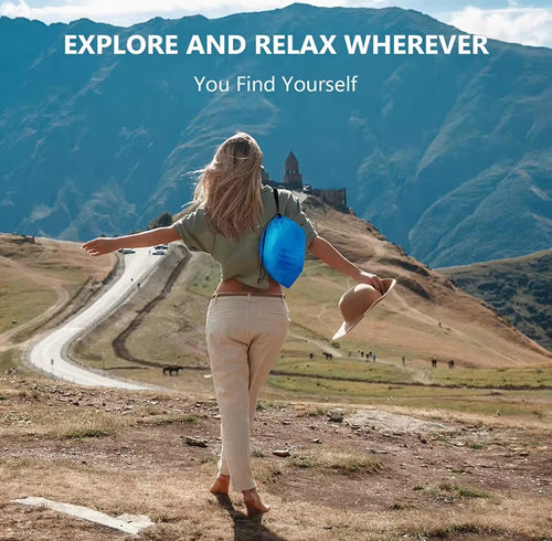 🌴 Relax Anywhere with Your Portable Inflatable Lounger