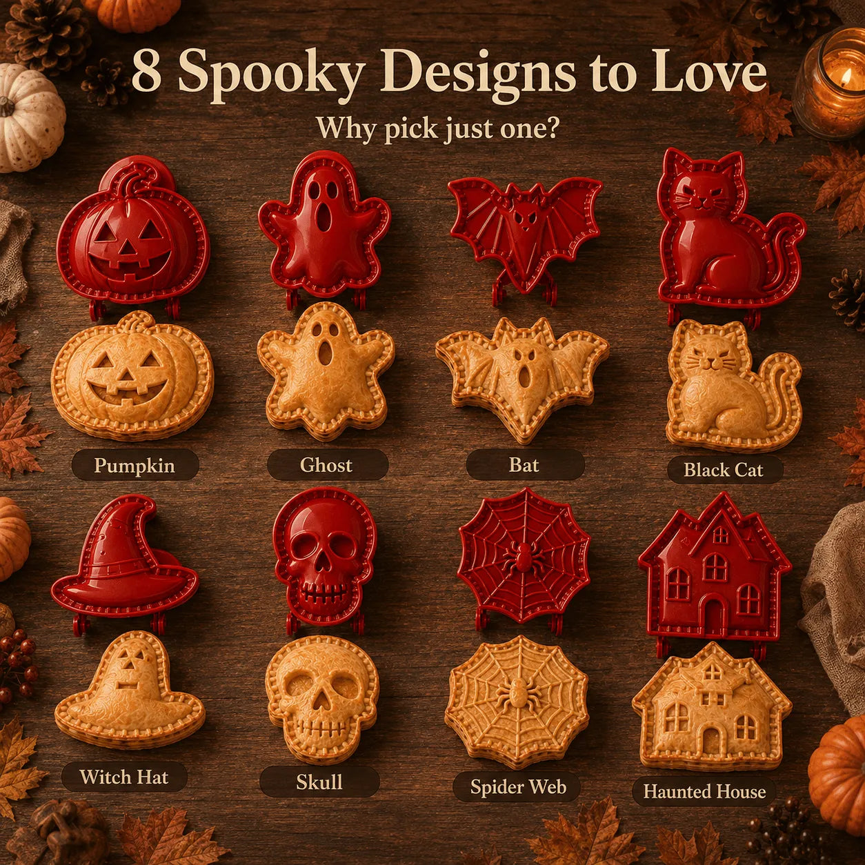 🎁 Full Halloween Set - 8pcs (Save 20% & Free Shipping)