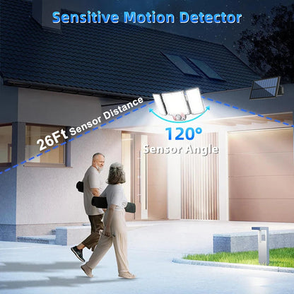 Smart Sensor Solar Outdoor Courtyard Wall Light
