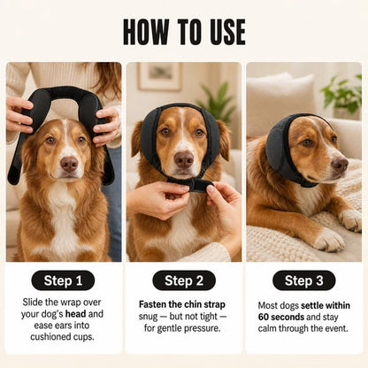 🐶Noise Cancelling Dog Ear Wrap
