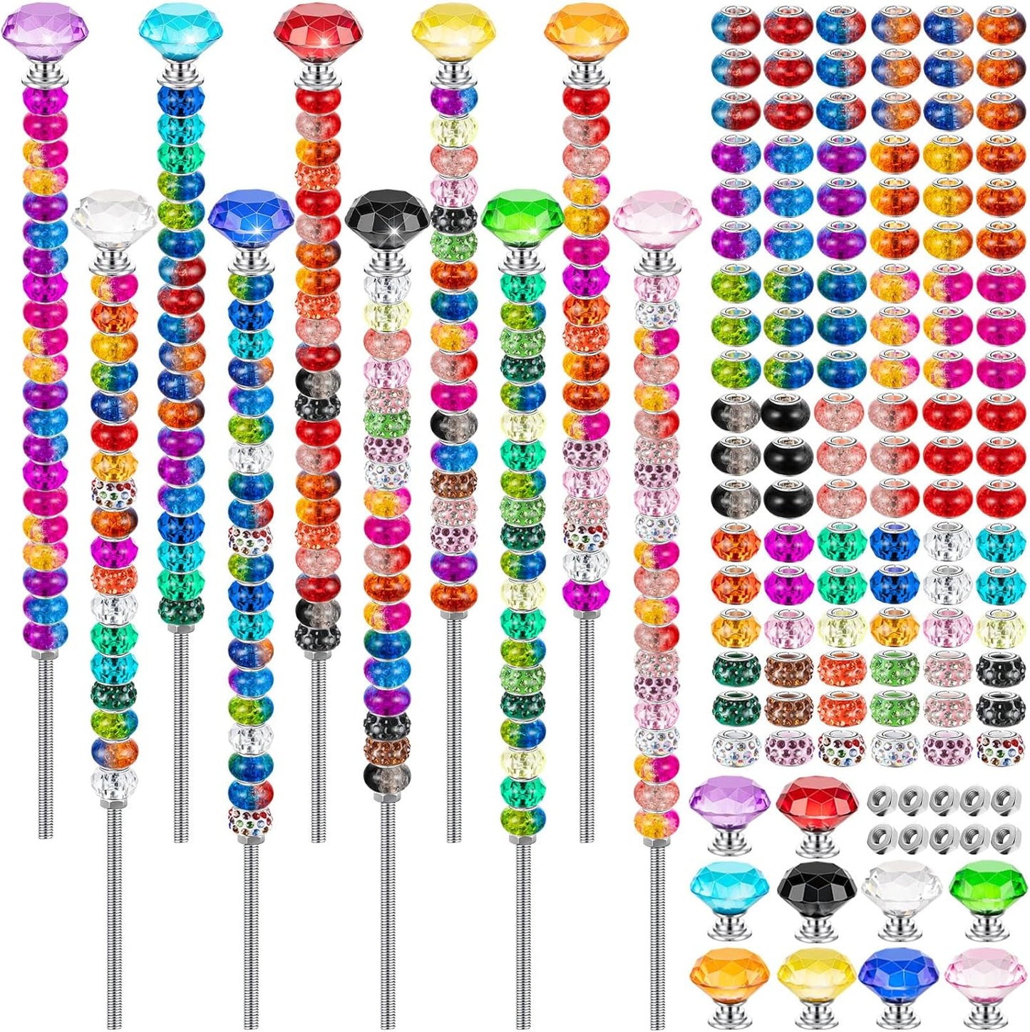 🔥DIY Fairy Wand Garden Stake Beads Kits