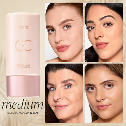 ✨HOLIDAY GLOW UP: CC COLOR-CORRECTING TINTED SERUM + SPF 30 POWDER — THE LAZY GIRL'S SECRET TO FLAWLESS SKIN!✨