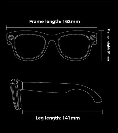 🔥LAST DAY 57% OFF - AI Vision Smart Glasses™—Real-time Translation, Camera, Music, and AI Assistant