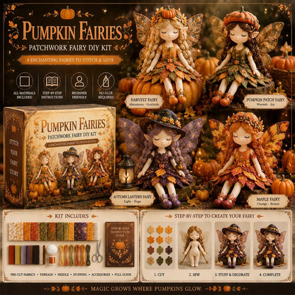 🔥Buy 2 Free Shipping - 🧵Fairy Patchwork DIY Collection