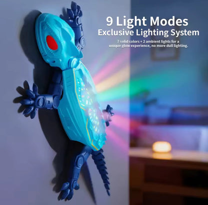 Remote Control Wall Climbing Lizard Toy — Ceiling & Floor Crawler