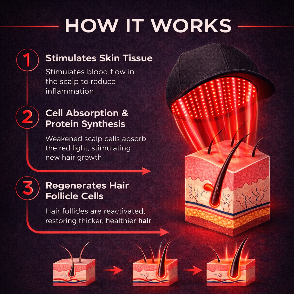 Regrowth Therapy Cap