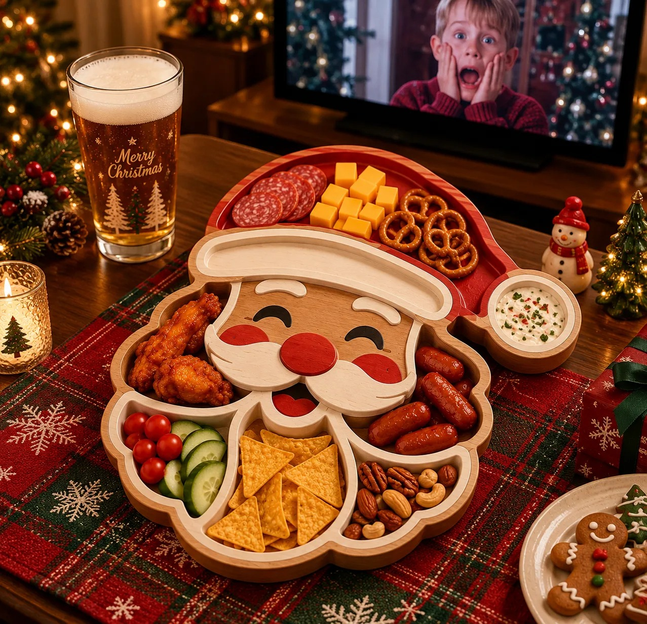 🔥Christmas Early Bird Sale🎄 Christmas Snack Serving Tray