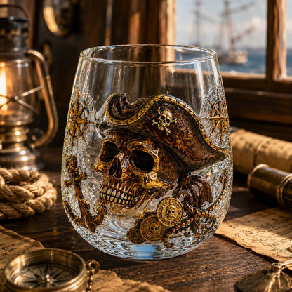 The Kraken Pirate Glass Collection — 7-Piece Legendary Ocean Treasure Set🔥🔥🔥