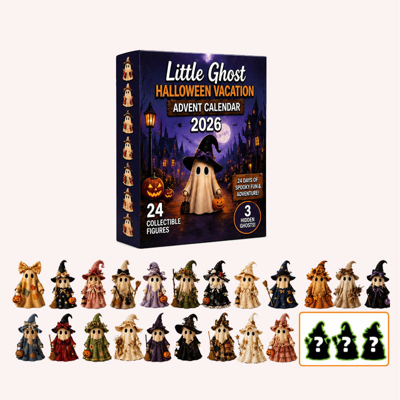 👻Little Ghost Halloween Vacation Advent Calendar 2026