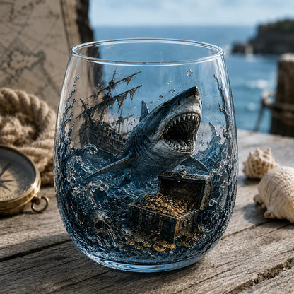 The Kraken Pirate Glass Collection — 7-Piece Legendary Ocean Treasure Set🔥🔥🔥