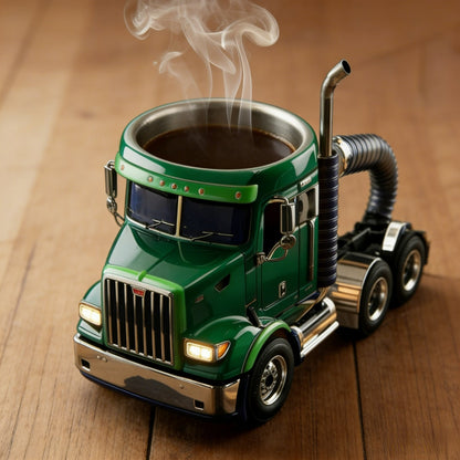 🚛Durable Semi-Truck Shaped Coffee Mug
