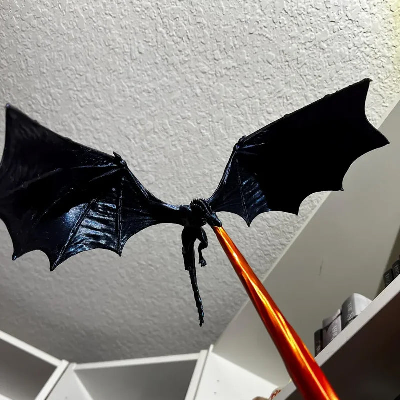 Dragon Flame Bookshelf – Decorative Bookend