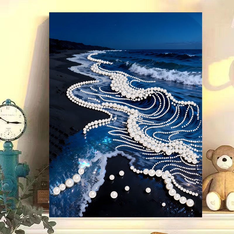 ⚡️Buy 2 Free Shipping🏰✨DIY Beaded Art Kit - Castle Pearl Painting