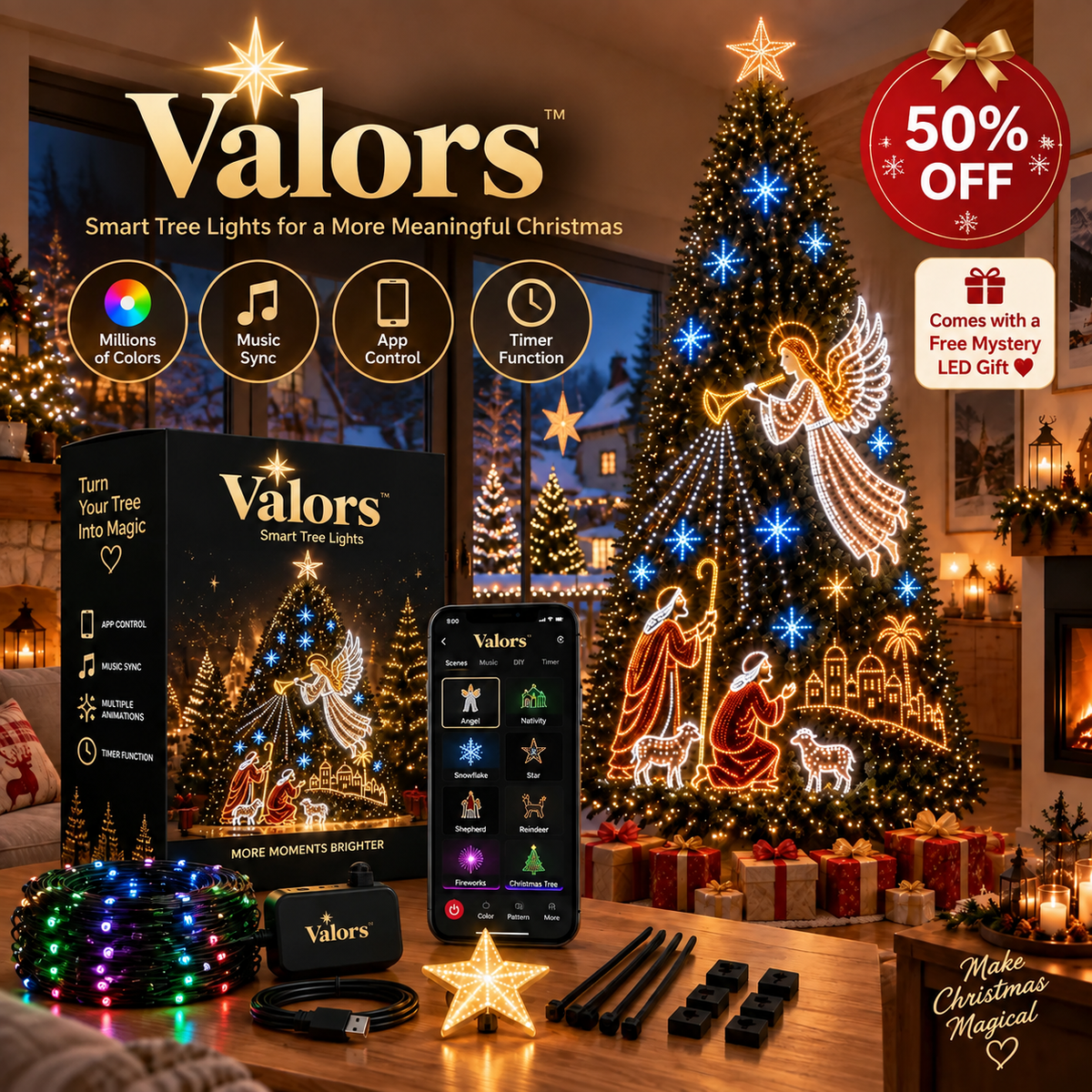 ✝️ Smart Christmas Tree Lights | Create Your Own Faith-Filled Christmas 🎄