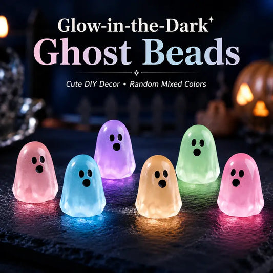 👻 Spooky Glow Ghost Beads | Create Your Own Halloween Magic