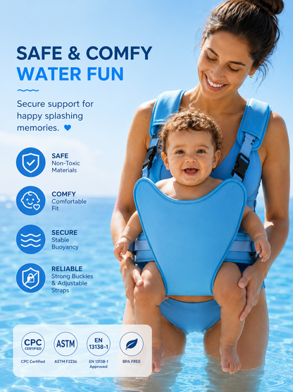 💦 Valors AquaHold™ Baby Water Carrier – Hands-Free Comfort For Safe Family Water Adventures