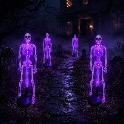 🎃 Halloween Early Bird Sale 🔥💀 Solar Skeleton Yard Stake