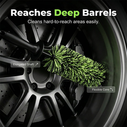🧼HOLIDAY SALE: THE V+ WHEEL BARREL BRUSH — DEEPER. FASTER. SMARTER🧼