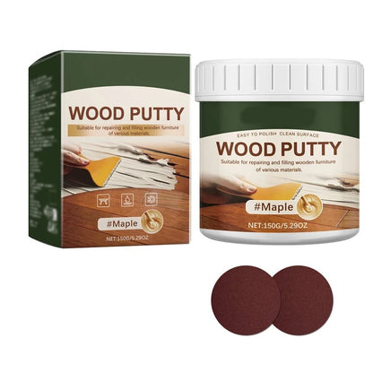 🚪Wood Repair Filler Putty – Fills Cracks & Chips, Smooths Surfaces