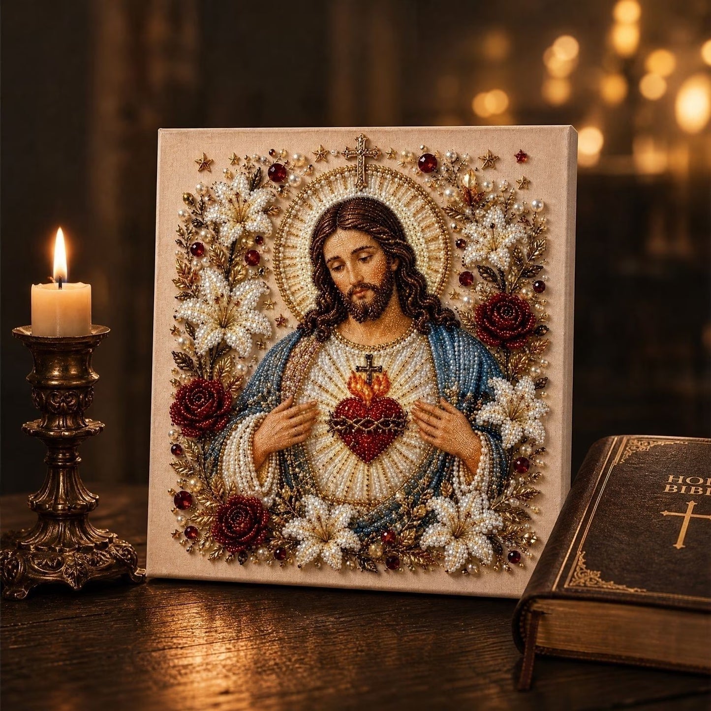 🙏Christian DIY Pearl Diamond Painting Art Kit