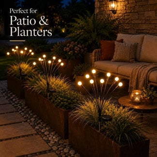 🐝✨8 LED Solar Powered Firefly Light - IPS65 Waterproof