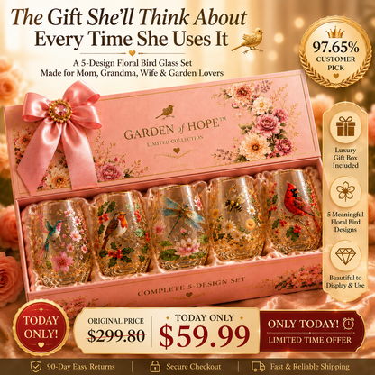 Limited Edition ✨ — Handcrafted with Care 🖐️, Almost Gone 🔥💝 Some Gifts Say “I Remembered” — This One Says “I Thought About You” 🌸 | Garden of Hope™ Limited Edition Gift Set