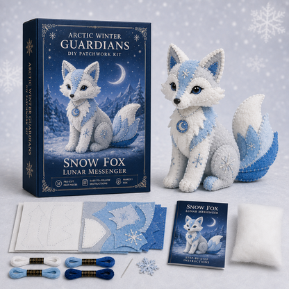 Arctic Winter Guardians DIY Patchwork Kit –🔥Easy, Relaxing & Satisfying to Make
