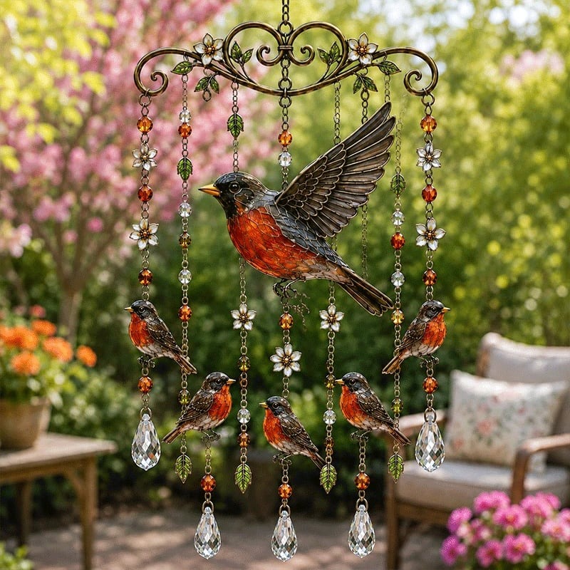 🐦🎐Graceful Hummingbird Wind Chime!🐦🎐