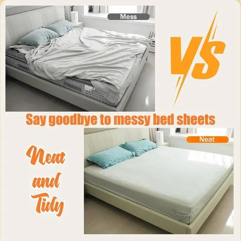 🛌4-Pack Heavy Duty Bed Sheet Clips