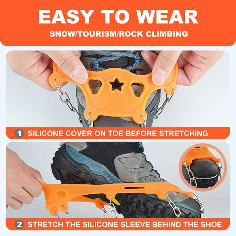 Ice Cleats for Boots & Shoes – Winter Traction