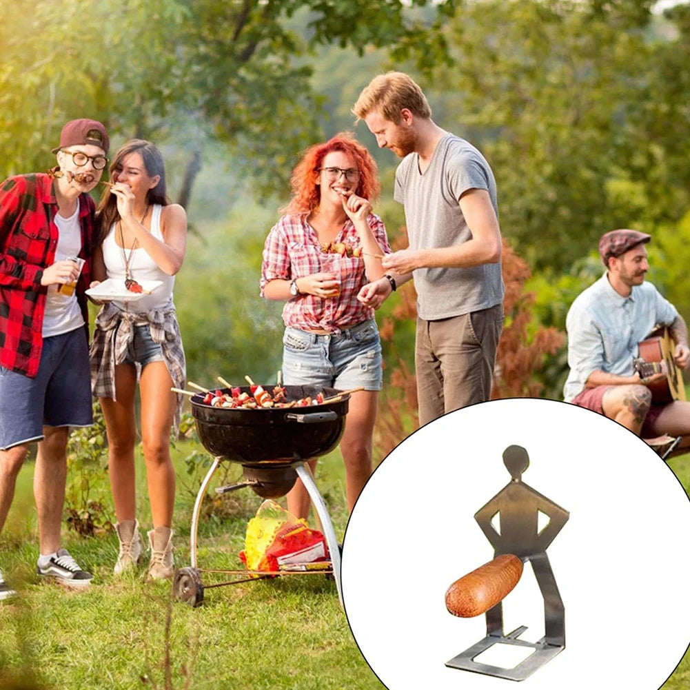 🍖 Funny Sausage Holder for BBQ & Camping