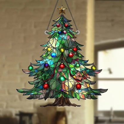 🔥Christmas Sale🎁🎄🌈Christmas Tree Sun Catcher