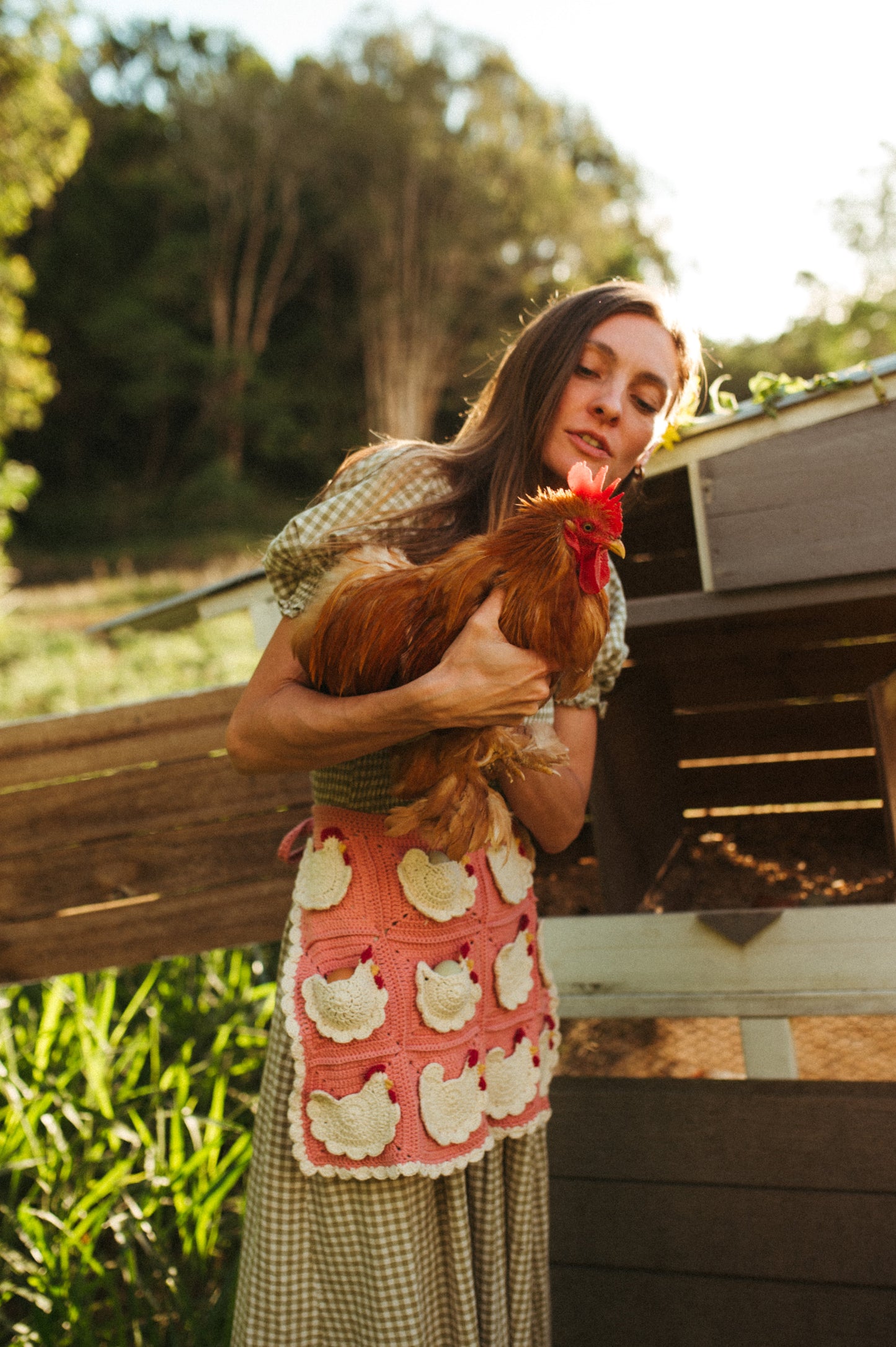 🐔Mother Hen Egg Apron Pattern