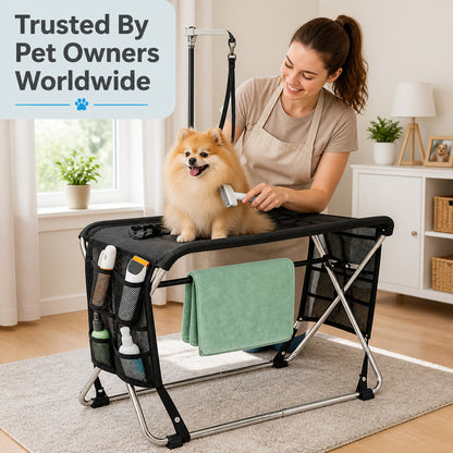 Pet Bath Support Hammock – Adjustable Grooming & Bathing Restraint for Cats & Dogs