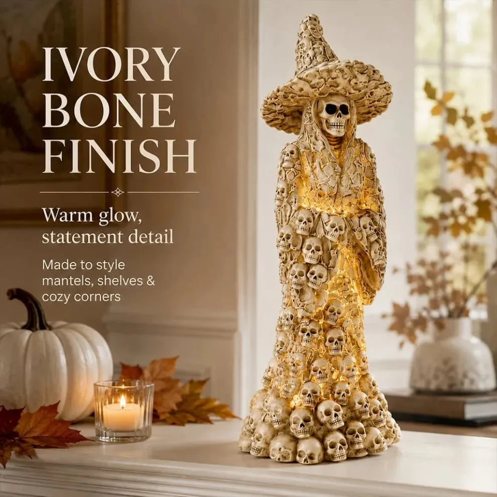 🎃Skeleton Witch Ornament