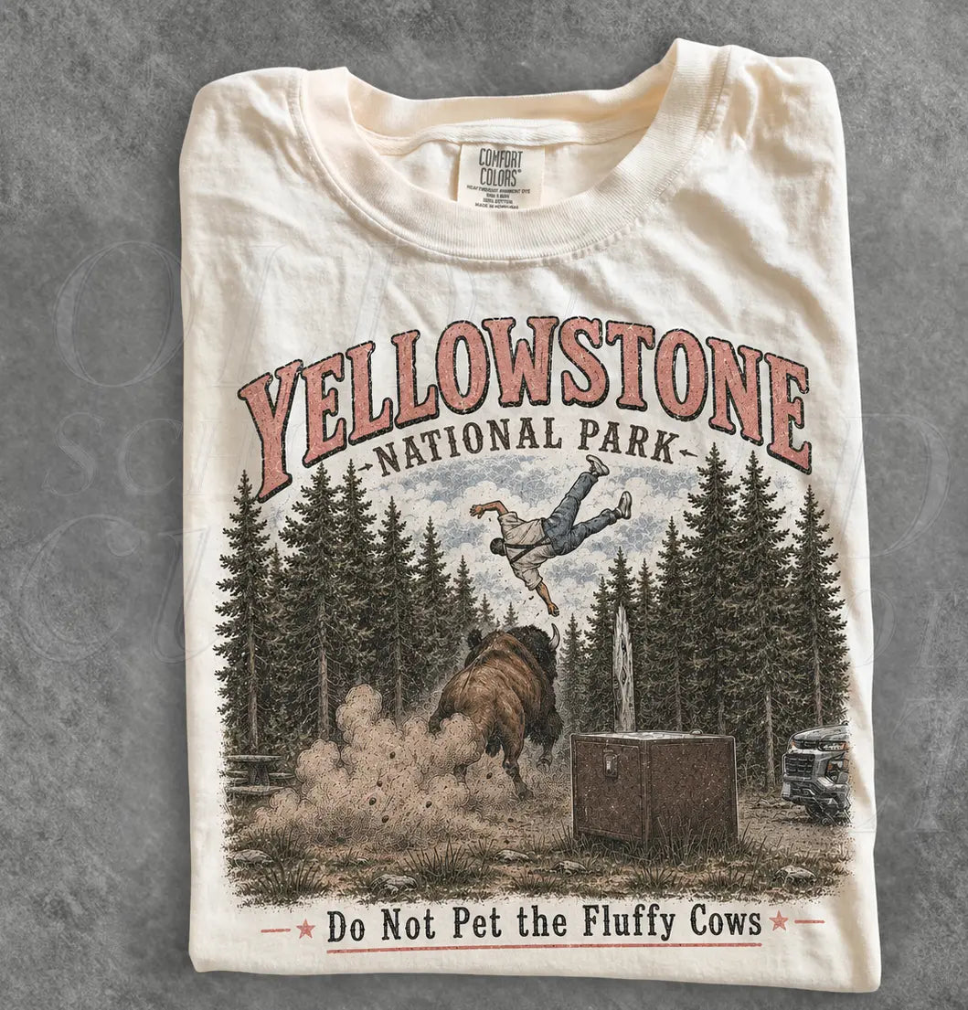 HOLIDAY FLASH SALE: THE "BISON TOSS" COTTON TEE — WEAR THE STORY, SUPPORT THE HERO