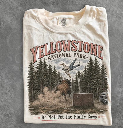 HOLIDAY FLASH SALE: THE "BISON TOSS" COTTON TEE — WEAR THE STORY, SUPPORT THE HERO