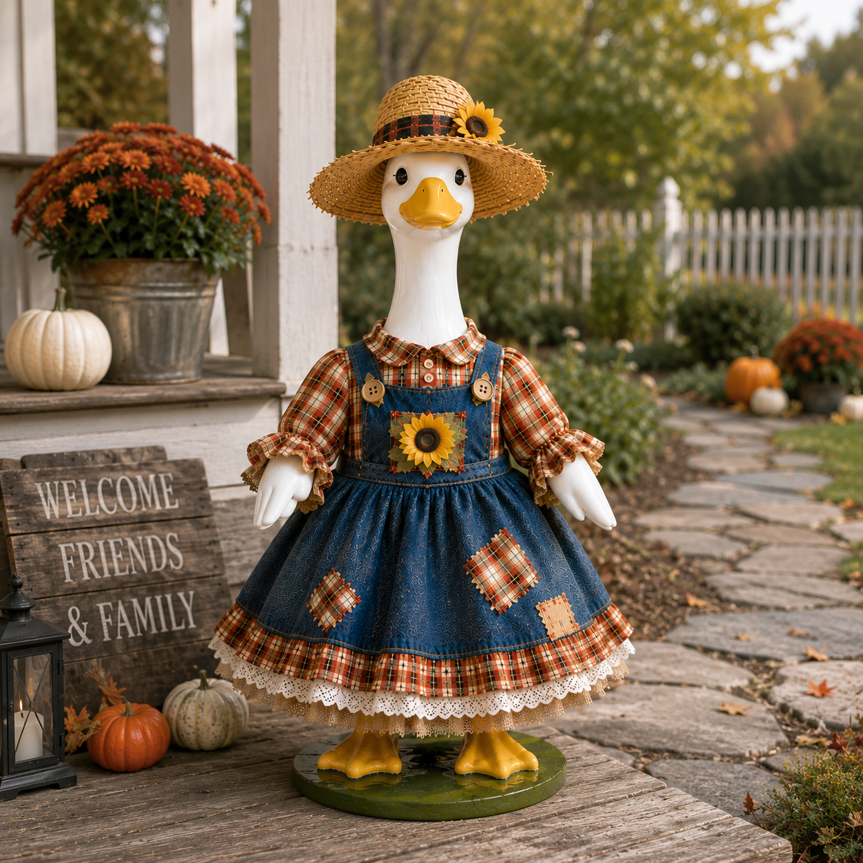 🌻New 23" Sunflower Harvest Goose Outfit™