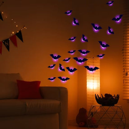 Halloween 3D Lighted LED Flashing Bats 🦇 | Buy 2 Get 1 FREE Limited Time Offer