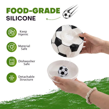 ⚽🐶 PAWPACE SOCCER-STYLE MULTI-PURPOSE DOG LICK BOWL