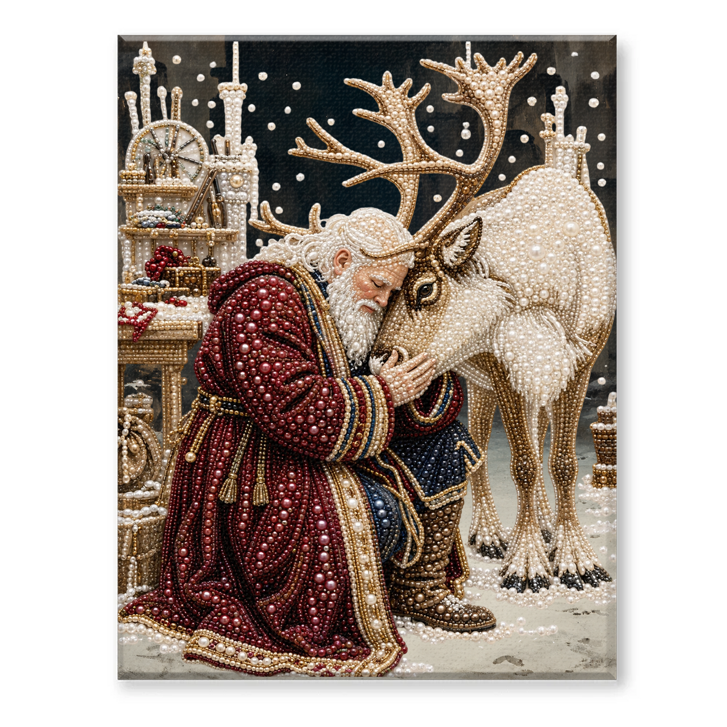 Festive Christmas Pearl Art DIY Kit
