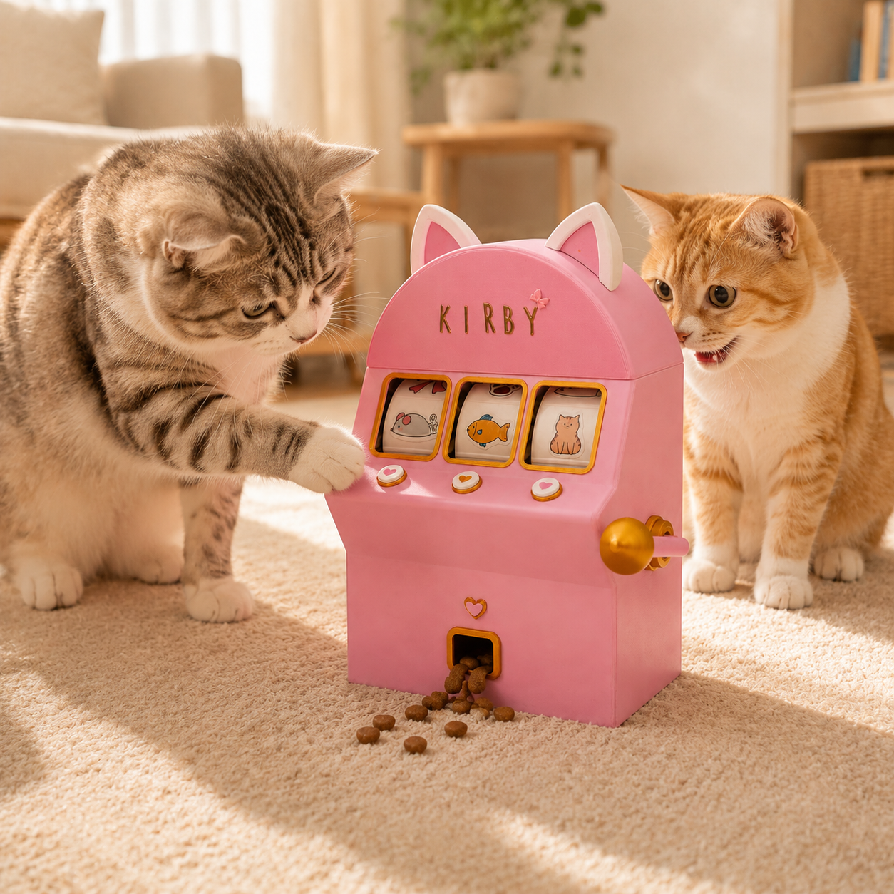 Cat Vending Machine™ – Interactive Treat Dispenser Puzzle Toy for Cats