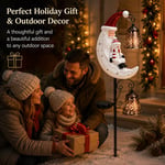 🔥🔔 Christmas Moon Solar Stake Light
