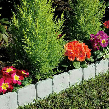 🏡Interlocking Stone-Effect Garden Edging