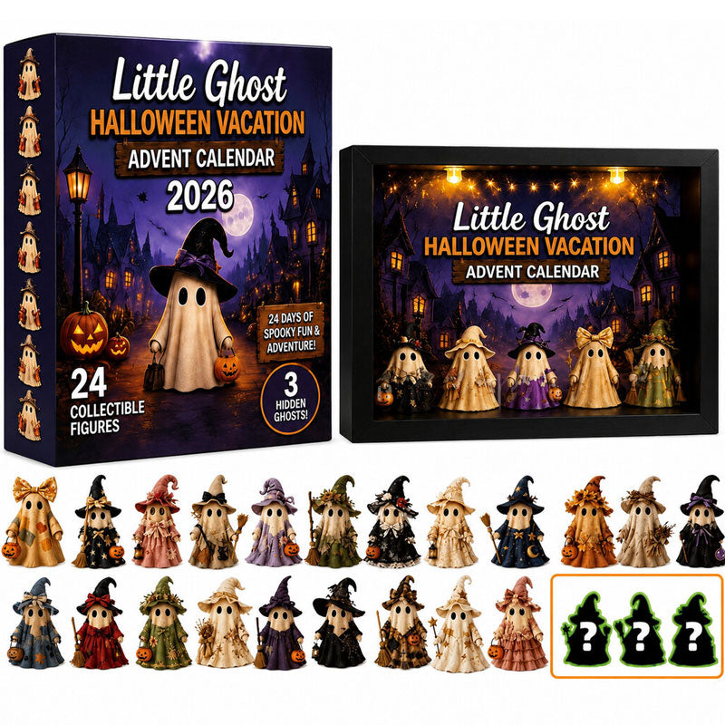 👻Little Ghost Halloween Vacation Advent Calendar 2026