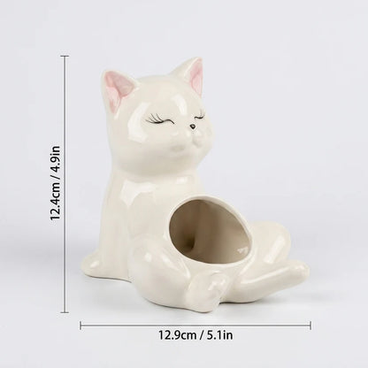 Creative Reclining Lady Succulent Planter Pot