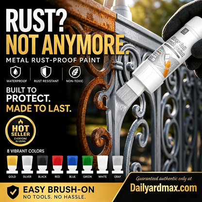 ⏳Time-Limited Special⏰Refresh paint surfaces in one simple spray!✨🏠Water-Based Metallic Silver Paint with Built-in Brush💥👍